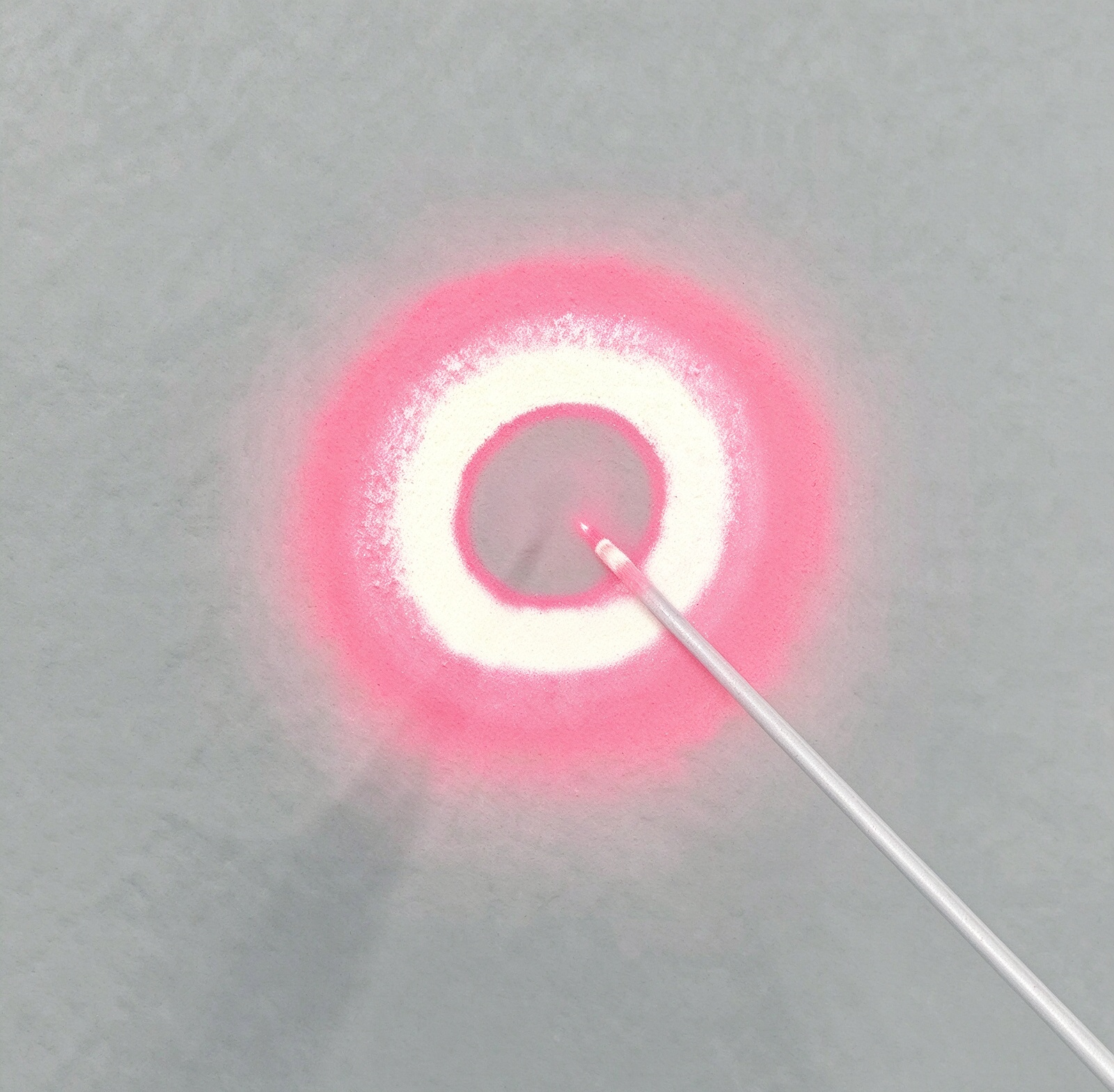 Radial fiber light extraction